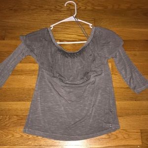 American eagle off the shoulder top